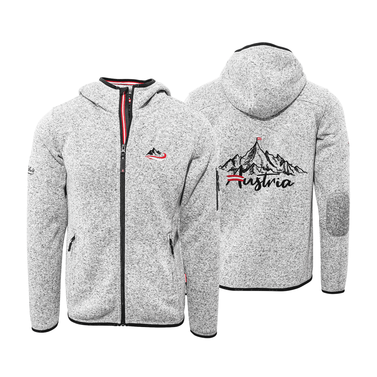 Kultjacke Alpenmode Herren Berg Stick