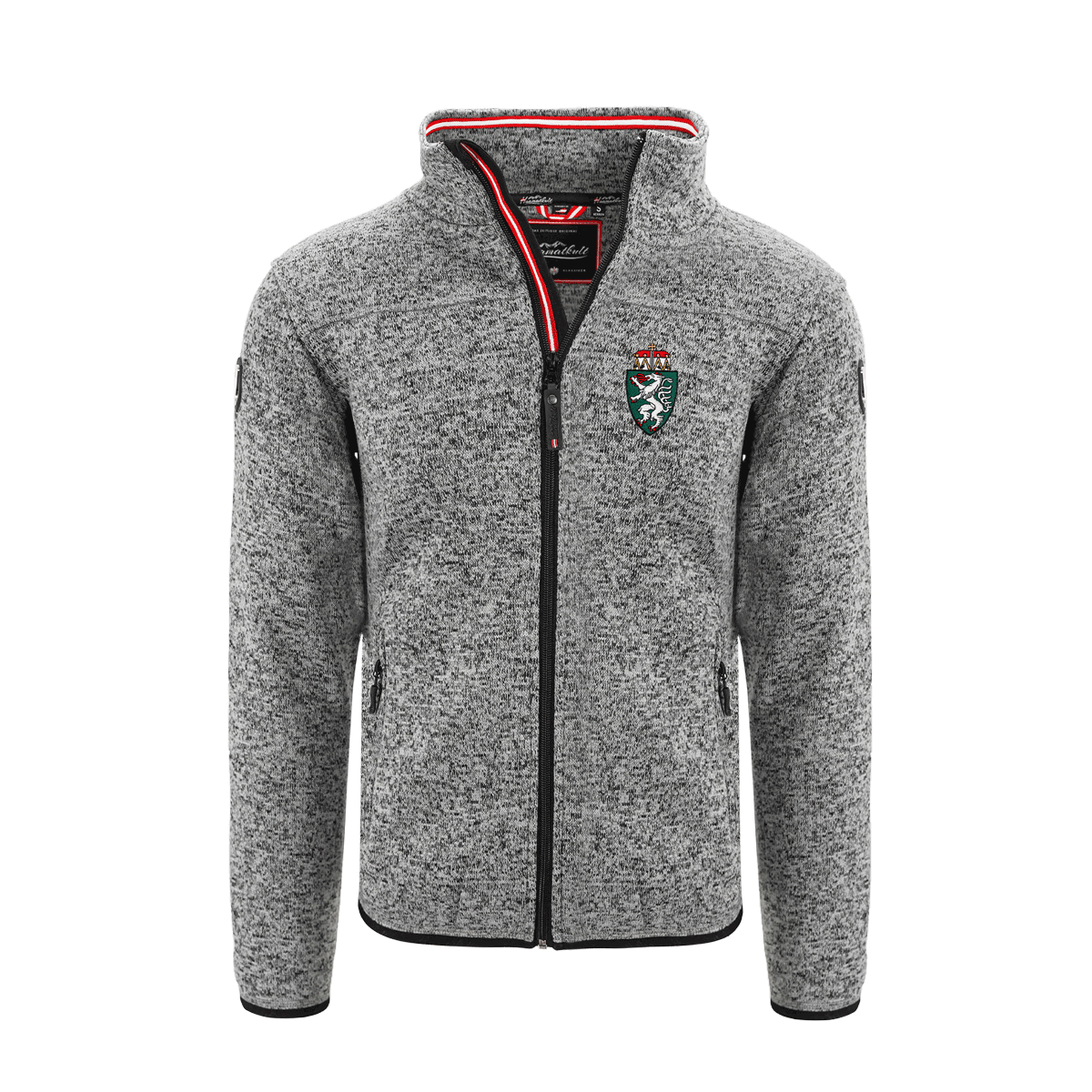 Kultjacke dunkelgrau für Herren Steiermark #Farbe_Dunkelgrau