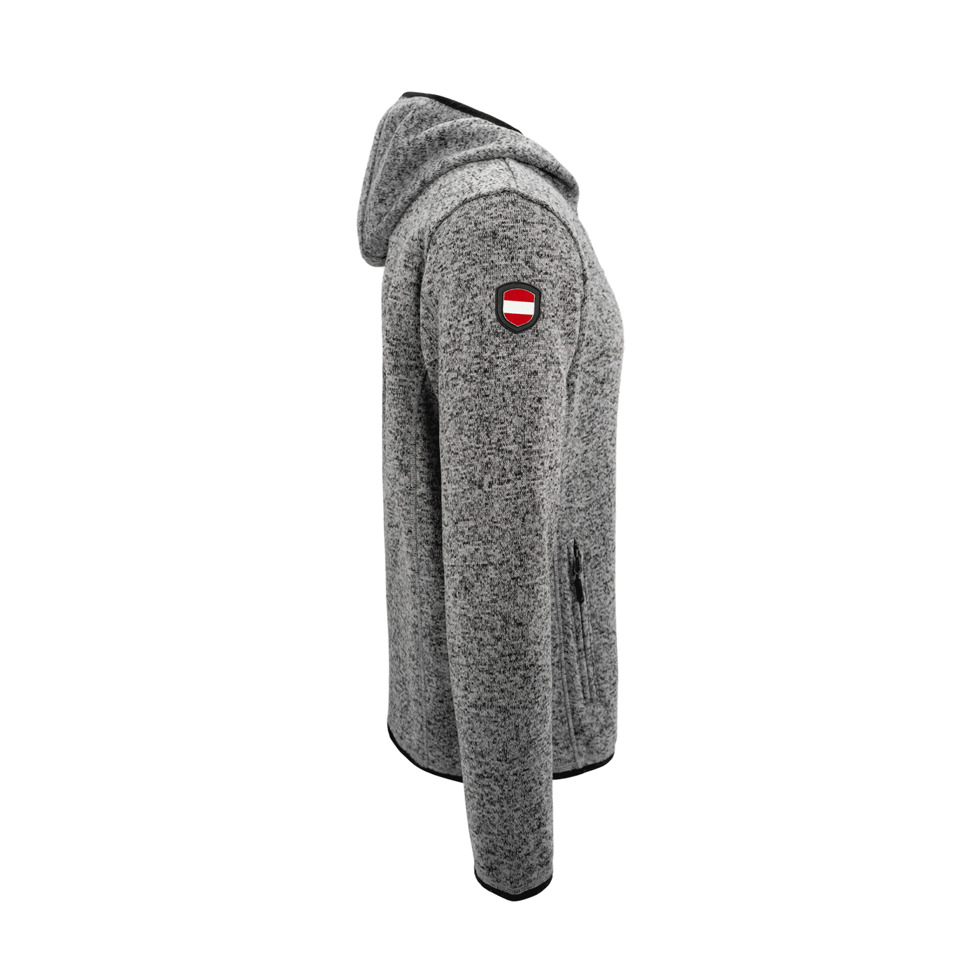 Kultjacke dunkelgrau seitlich rechts