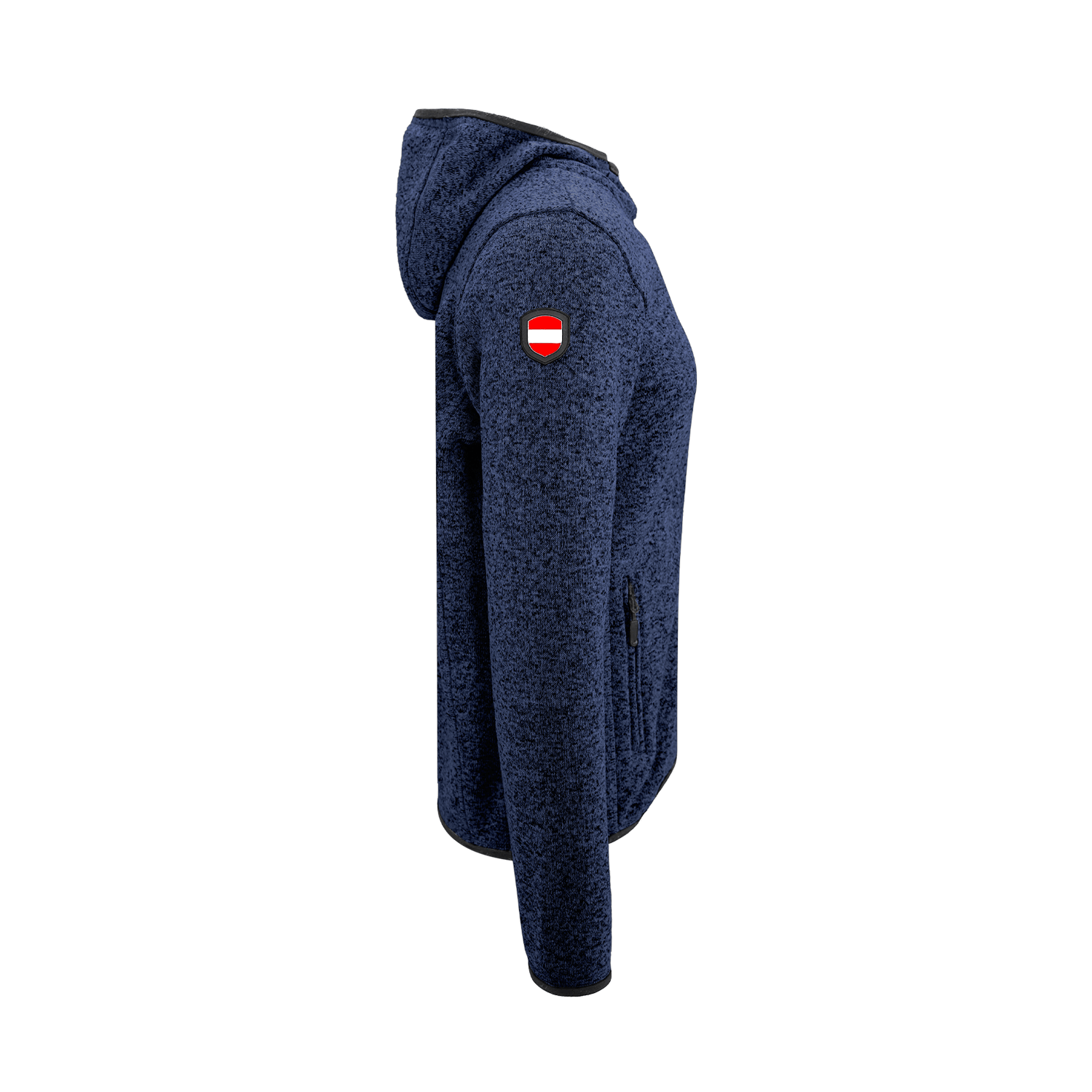 Kultjacke seitlich navy