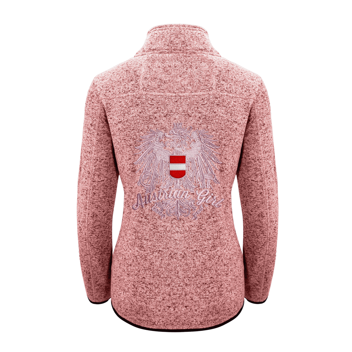 Kultjacke Strickfleece Rosa Damen