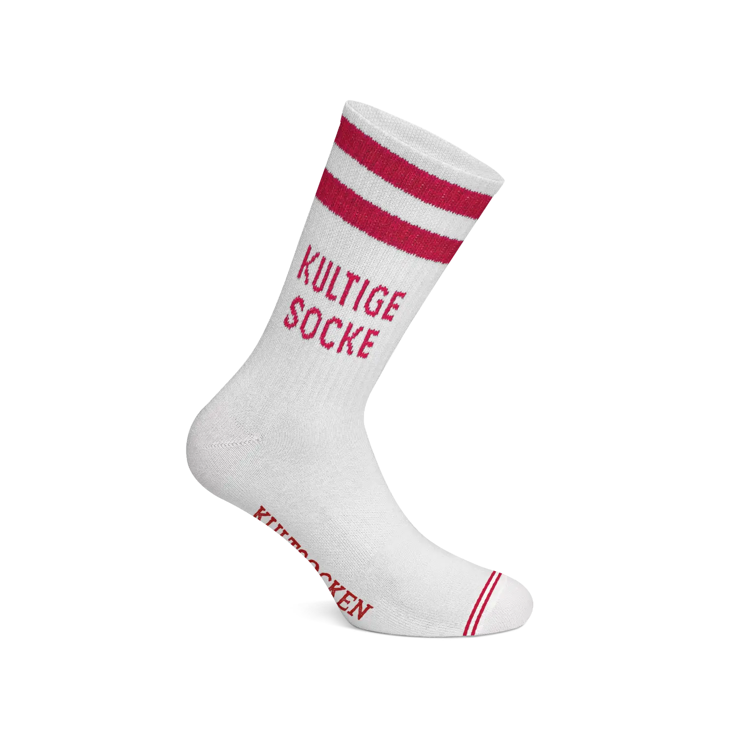 Kultsocken weiß Hoamatkult