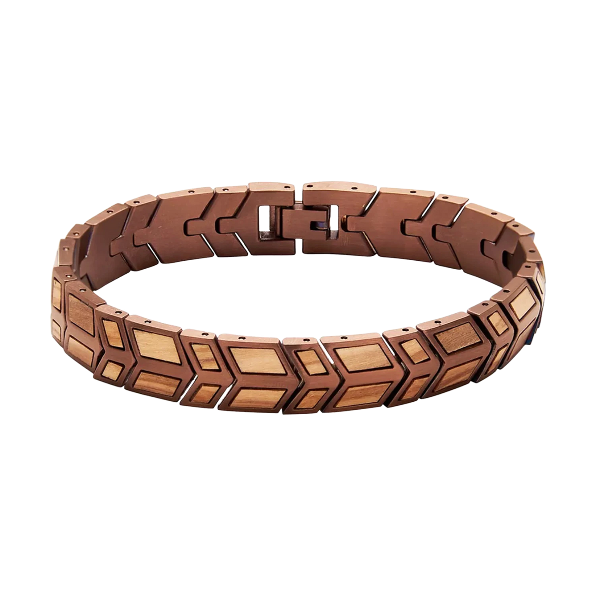 Kupfer Armband Walnuss