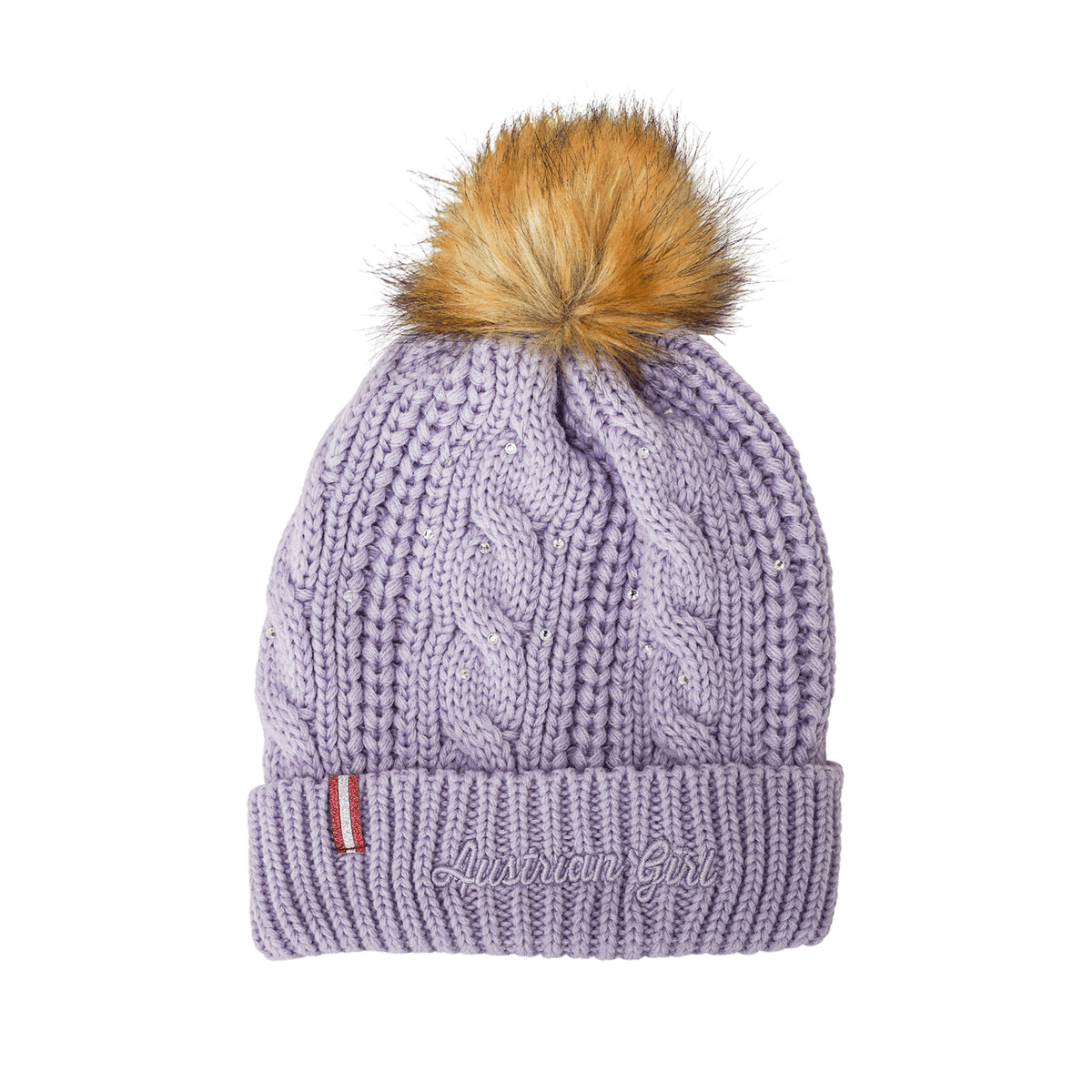 Lavendel Winter Mütze Damen