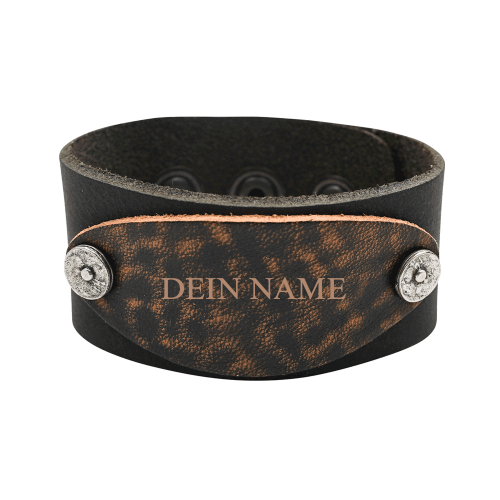 Lederarmband mit Name