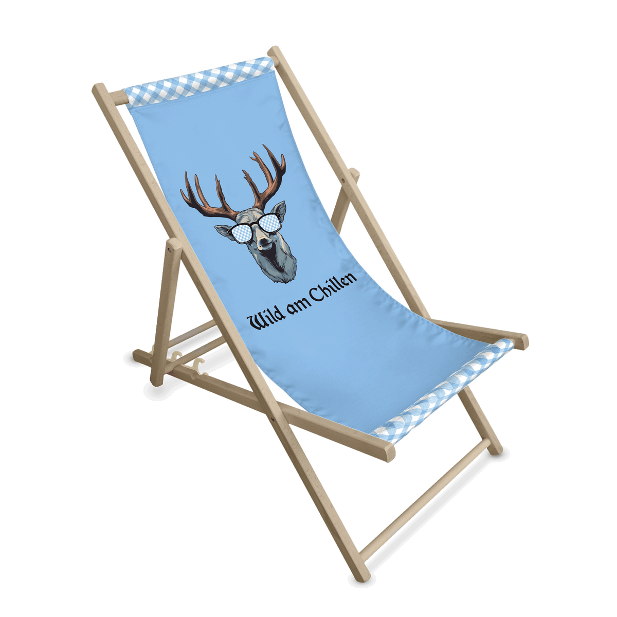 "Wild am Chillen" Liegestuhl