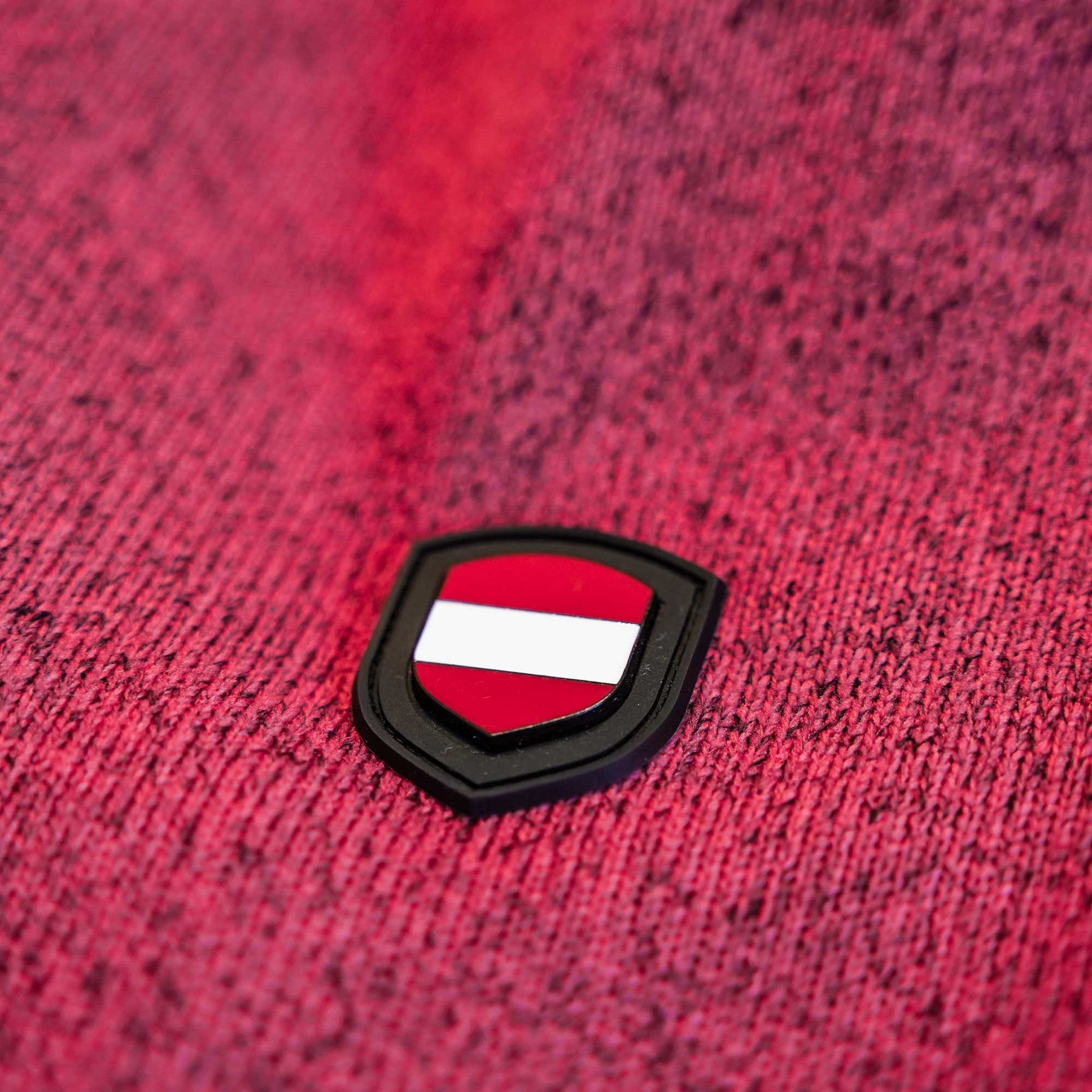 Kultjacke mit Kapuze - Ski rot-weiss-rot