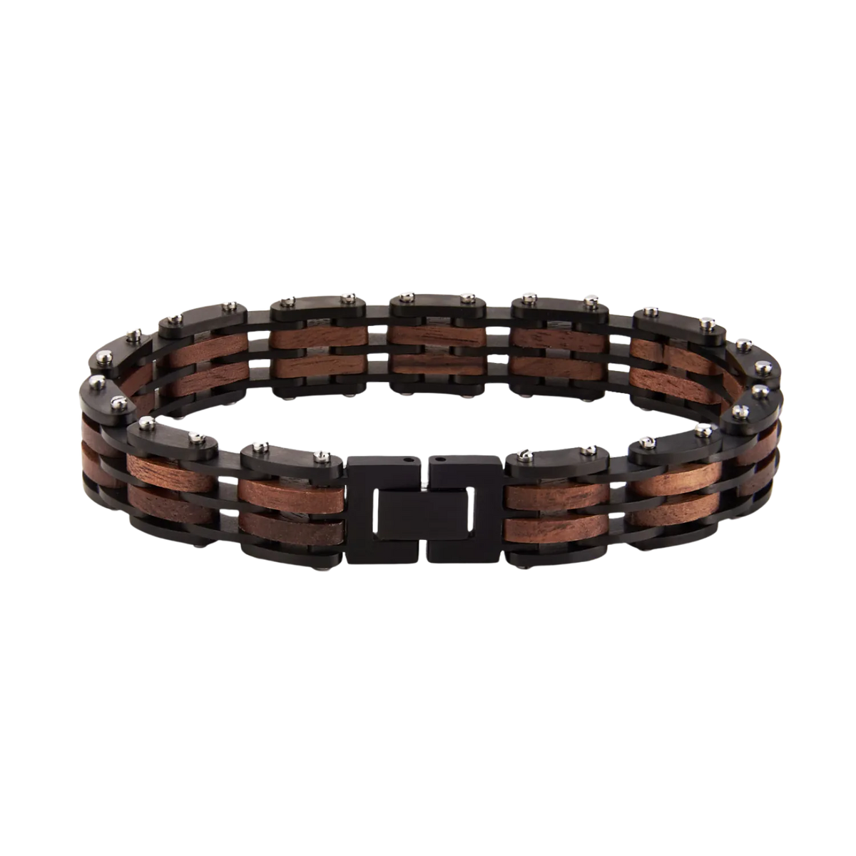 Naturholz Armband dunkelbraun