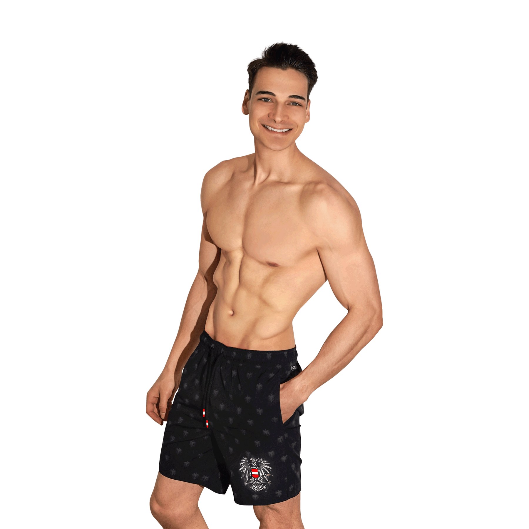 Geschenkpaket Tirol - Badetuch und Badehose