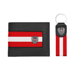 Österreich Adler Geldbörse Geschenkset
