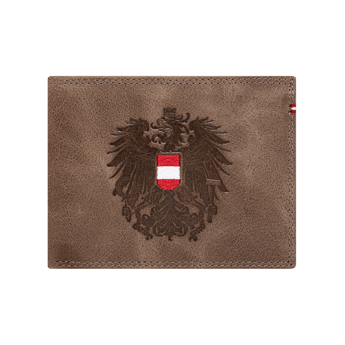 Österreich Adler Geldtasche Mokka Braun #Farbe_Mokka Braun