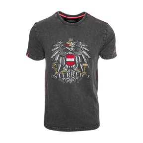 Österreich Adler Herren T-Shirt Vintage
