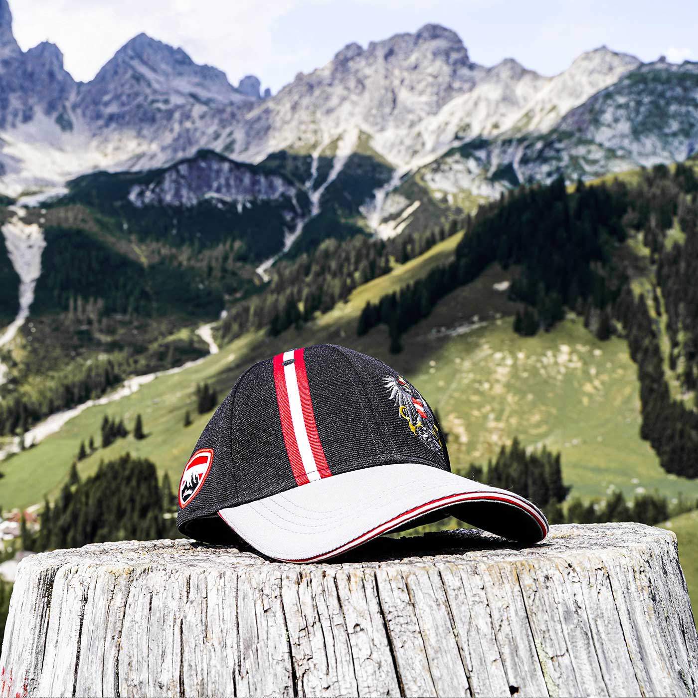 österreich adler hoamatkult kappe