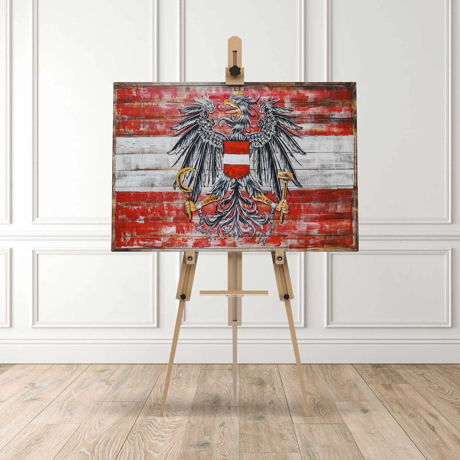 Österreich Adler Kunst