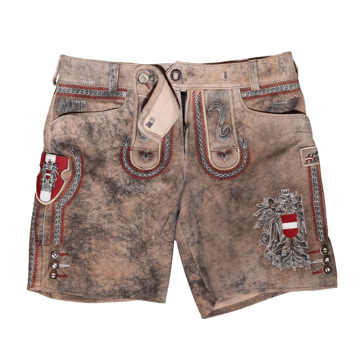 Österreich Adler Lederhose Damen