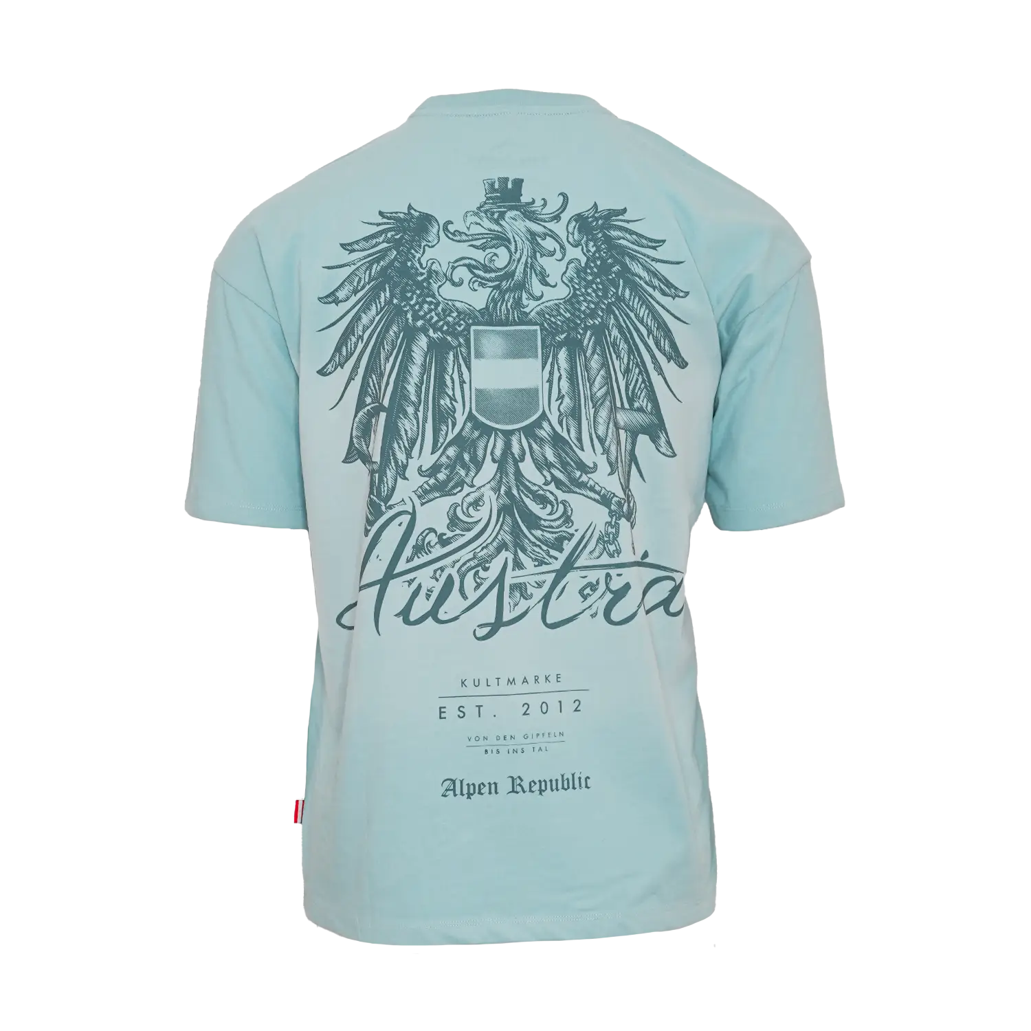 Österreich Oversize T-Shirt - Blau