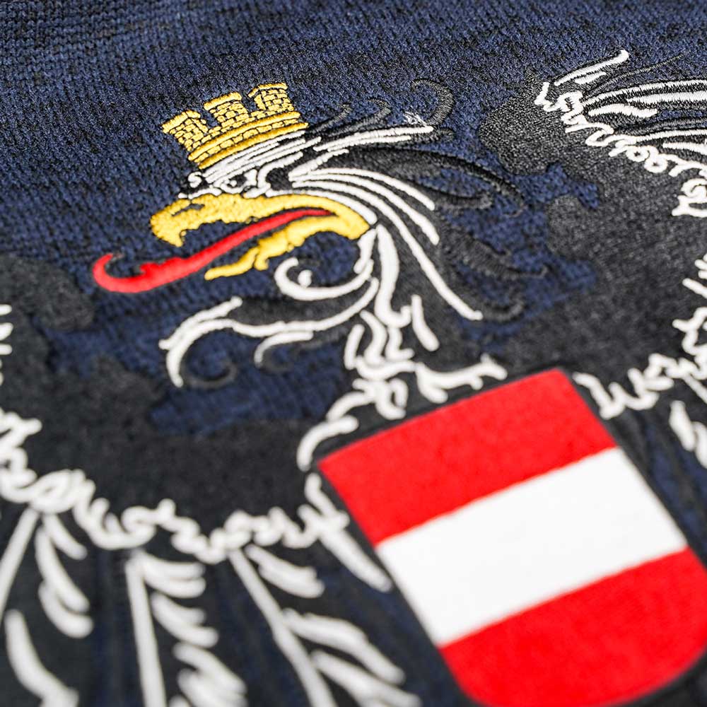 Österreich Adler Stickerei