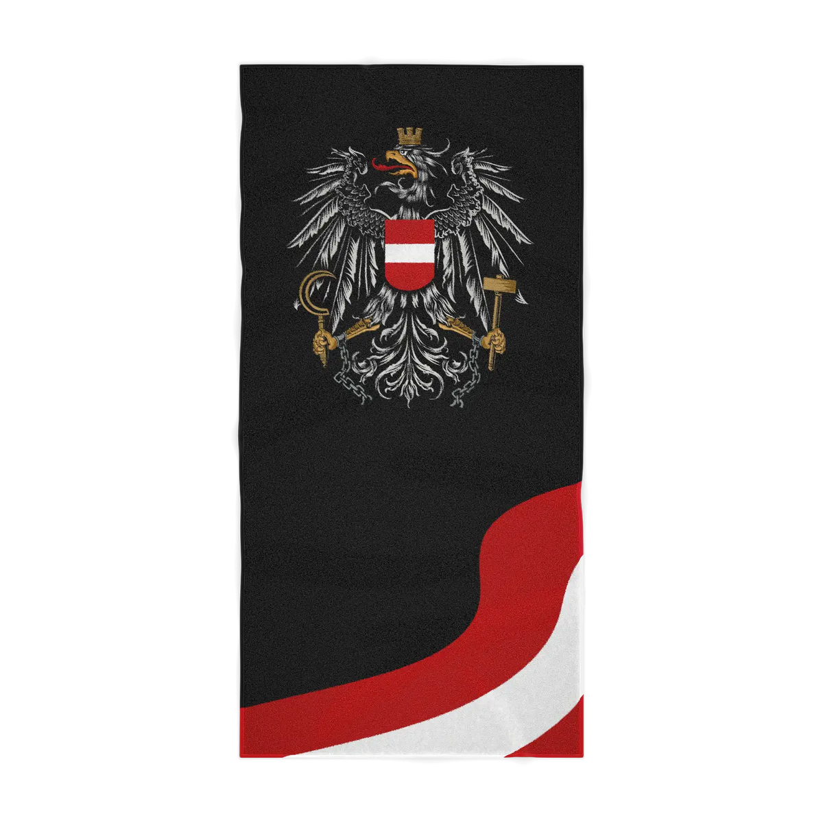 Österreich Adler Strandtuch Baumwolle