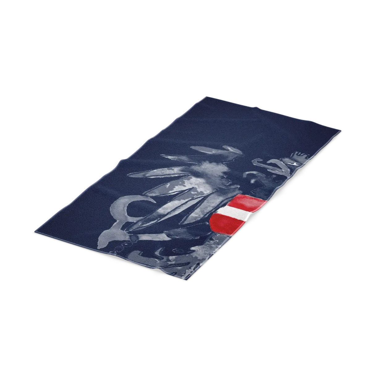 Österreich Adler Strandtuch dunkelblau