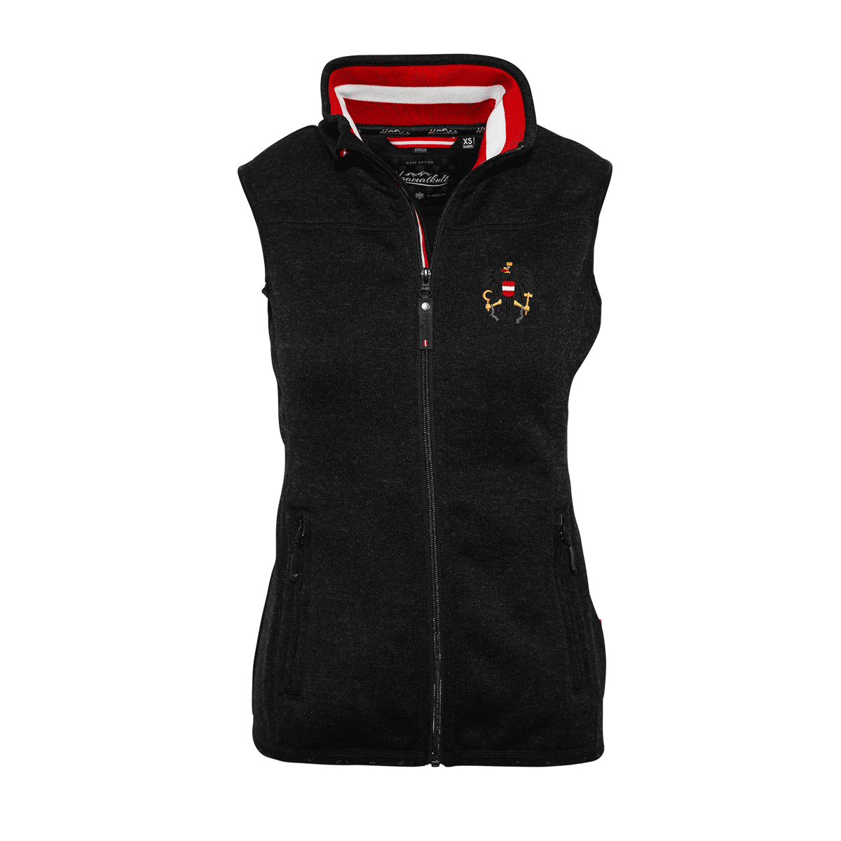 Österreich Adler Strickfleece Gilet