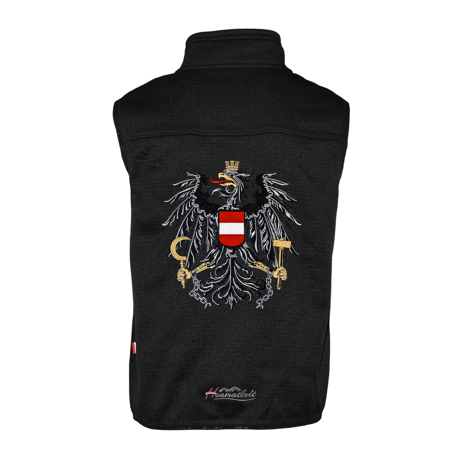Österreich Adler Kultgilet - Strickoptik