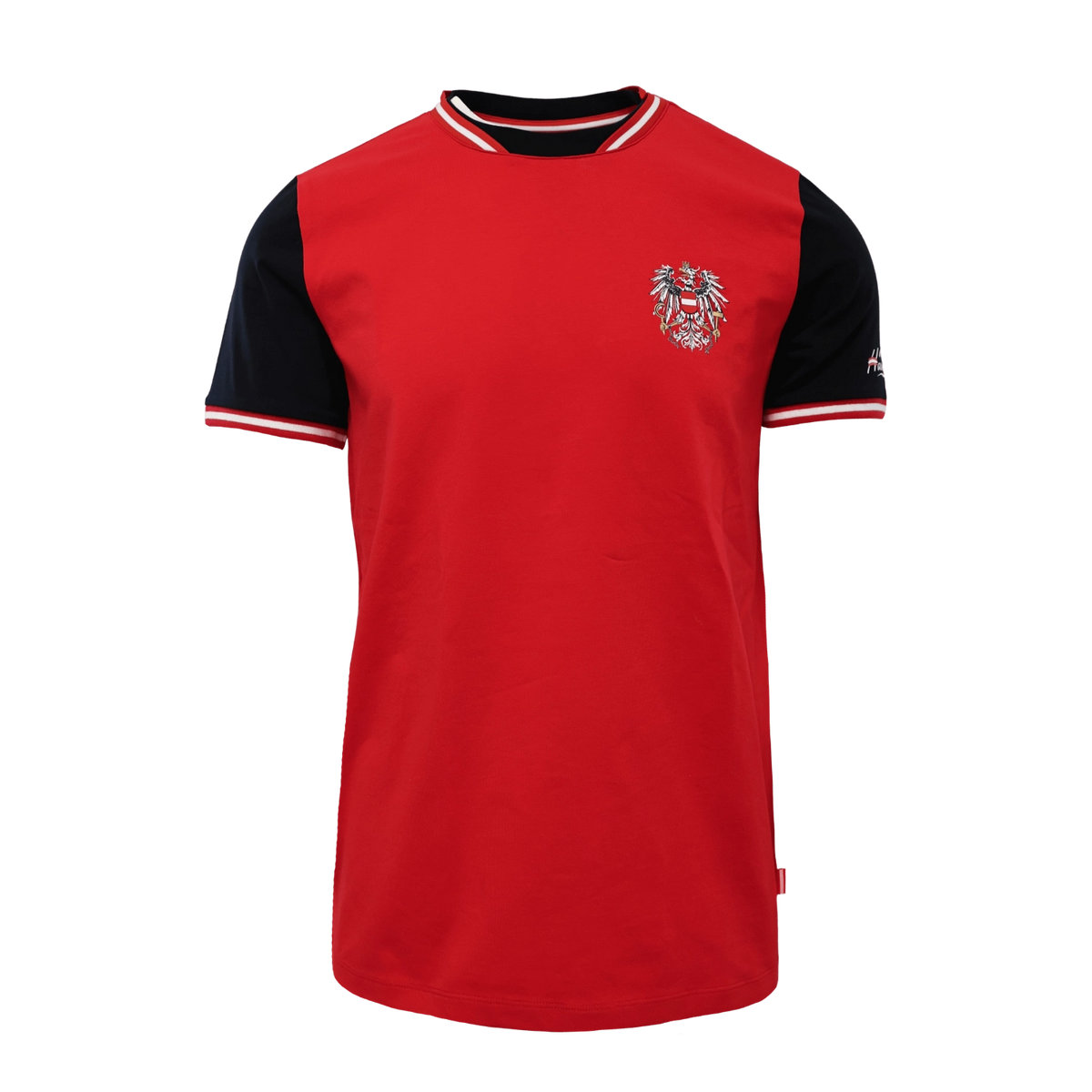 Österreich Adler T-Shirt Herren WM Kollektion Hoamatkult #Farbe_Rot