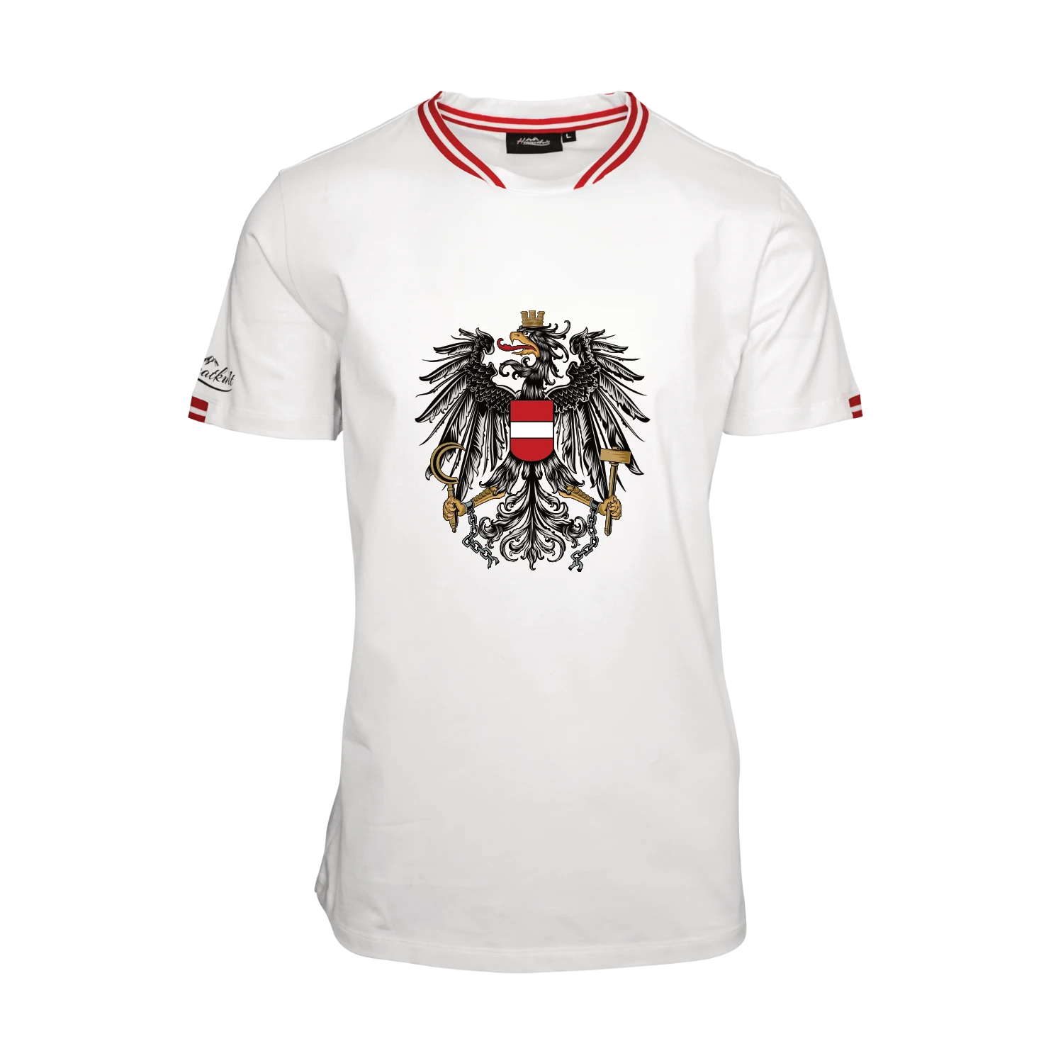 Österreich Adler T-Shirt weiß Herren