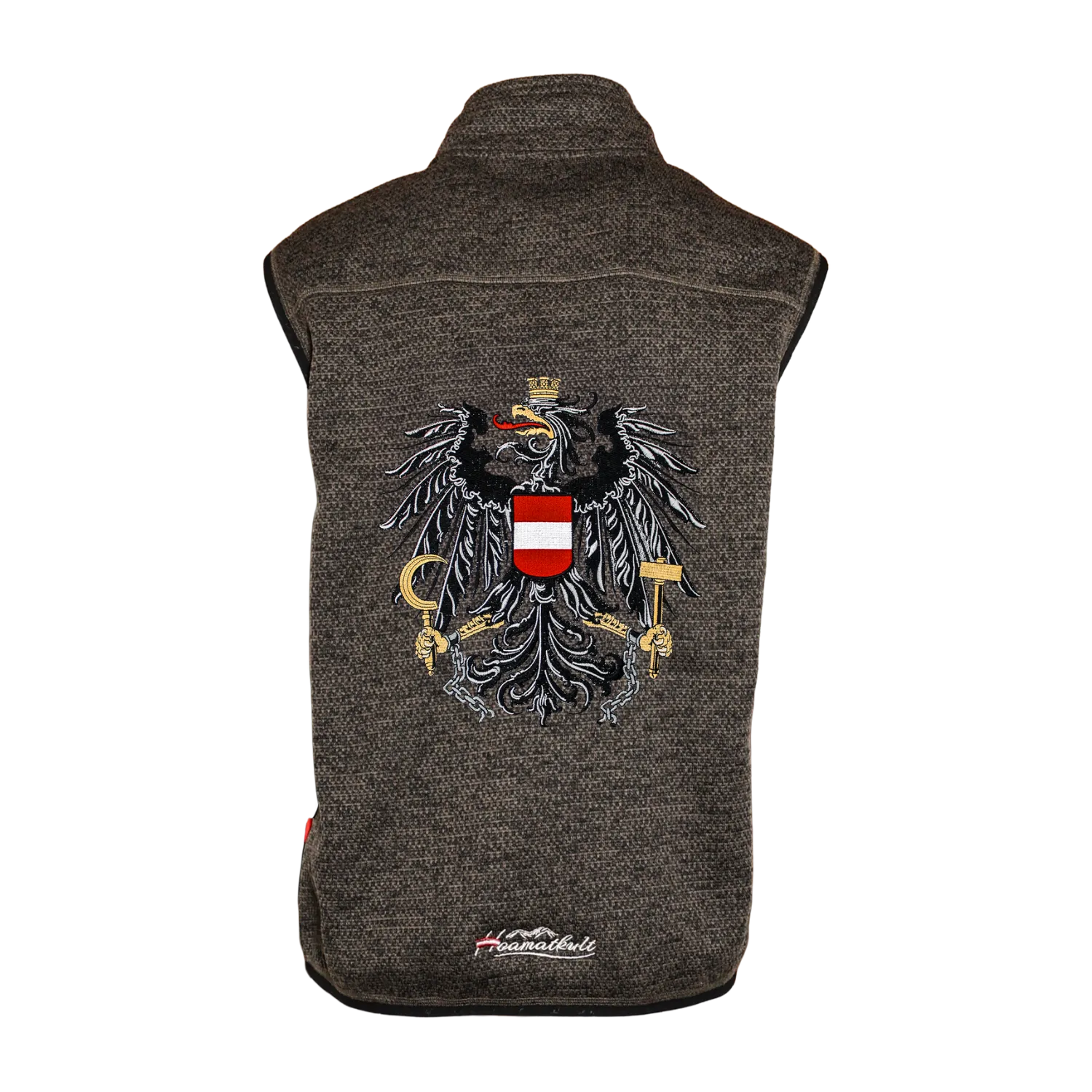 Österreich Adler Kultgilet - Strickoptik