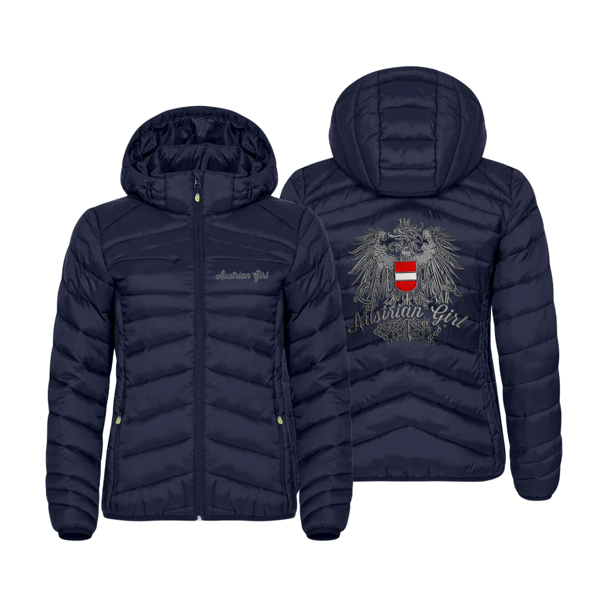 Österreich Damen Übergangsjacke dunkelblau #Farbe_Dunkelblau