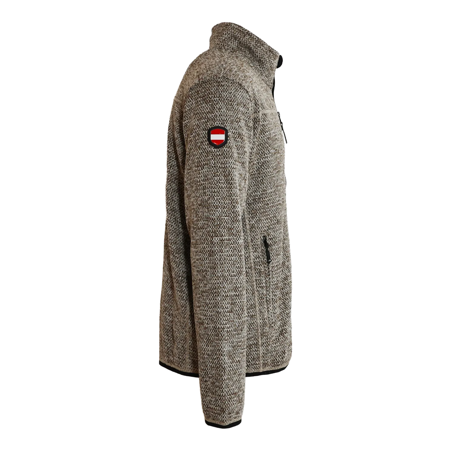 Österreich Kultjacke ohne Kapuze - Strickoptik