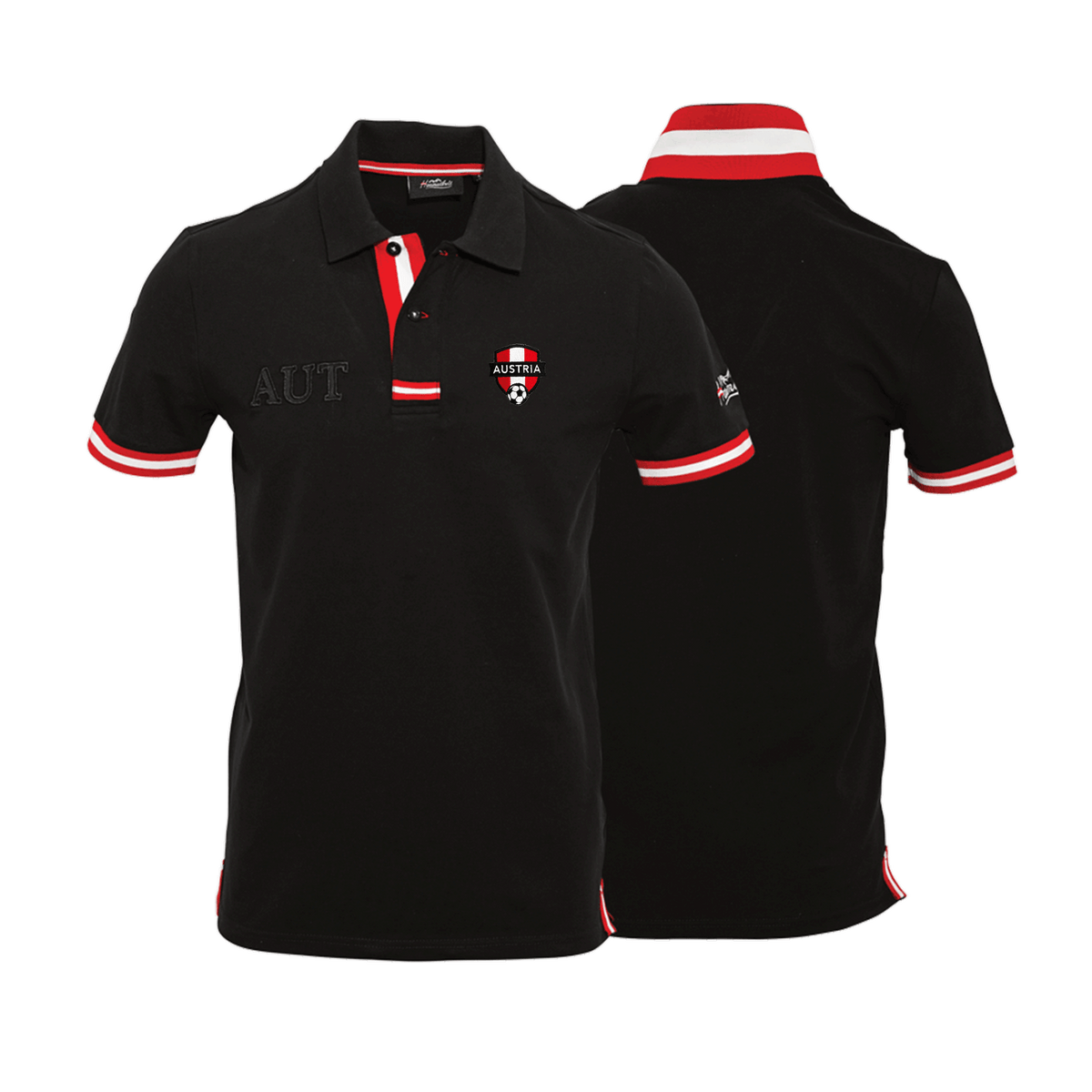 Österreich Fußball Polo Shirt Herren