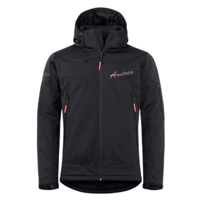 Österreich Herren Skijacke schwarz