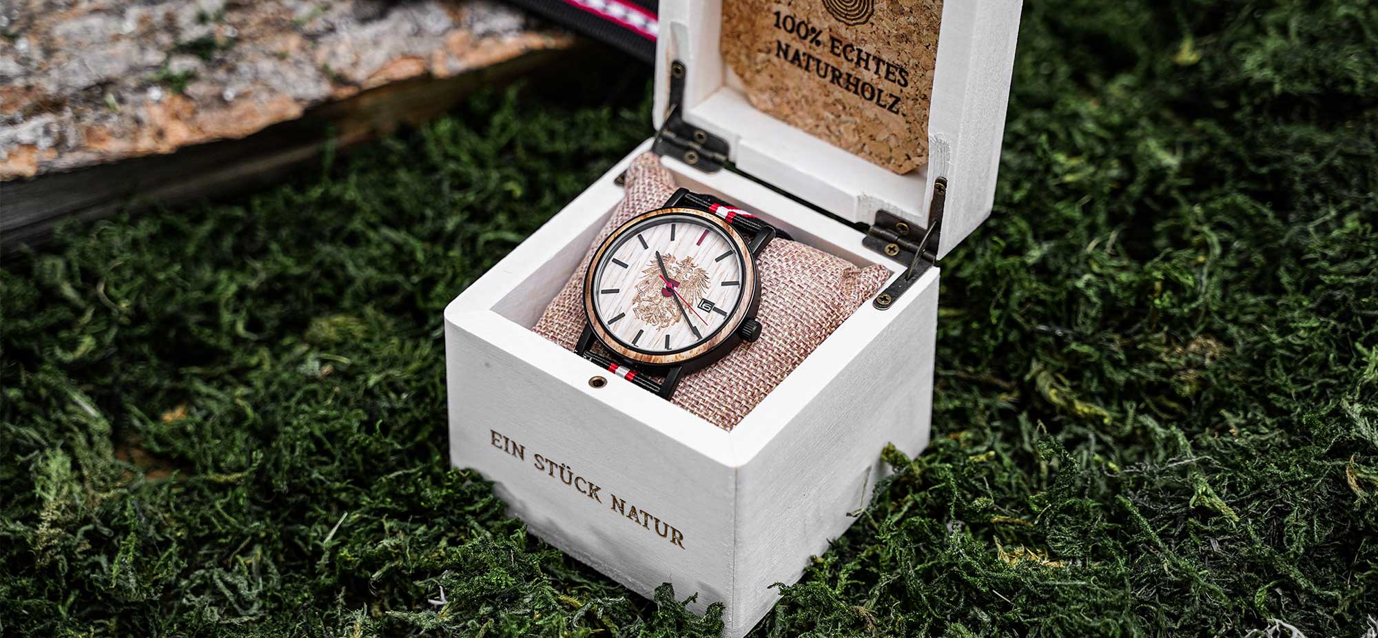 Holzuhr kaufen