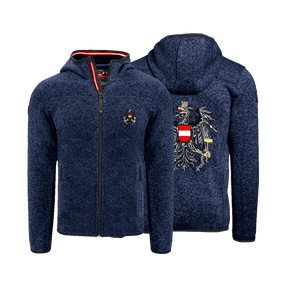 Österreich Jacke Dunkelblau