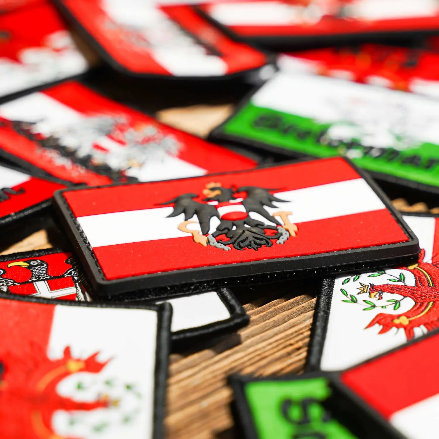 Österreich Klett Patch Hoamatkult