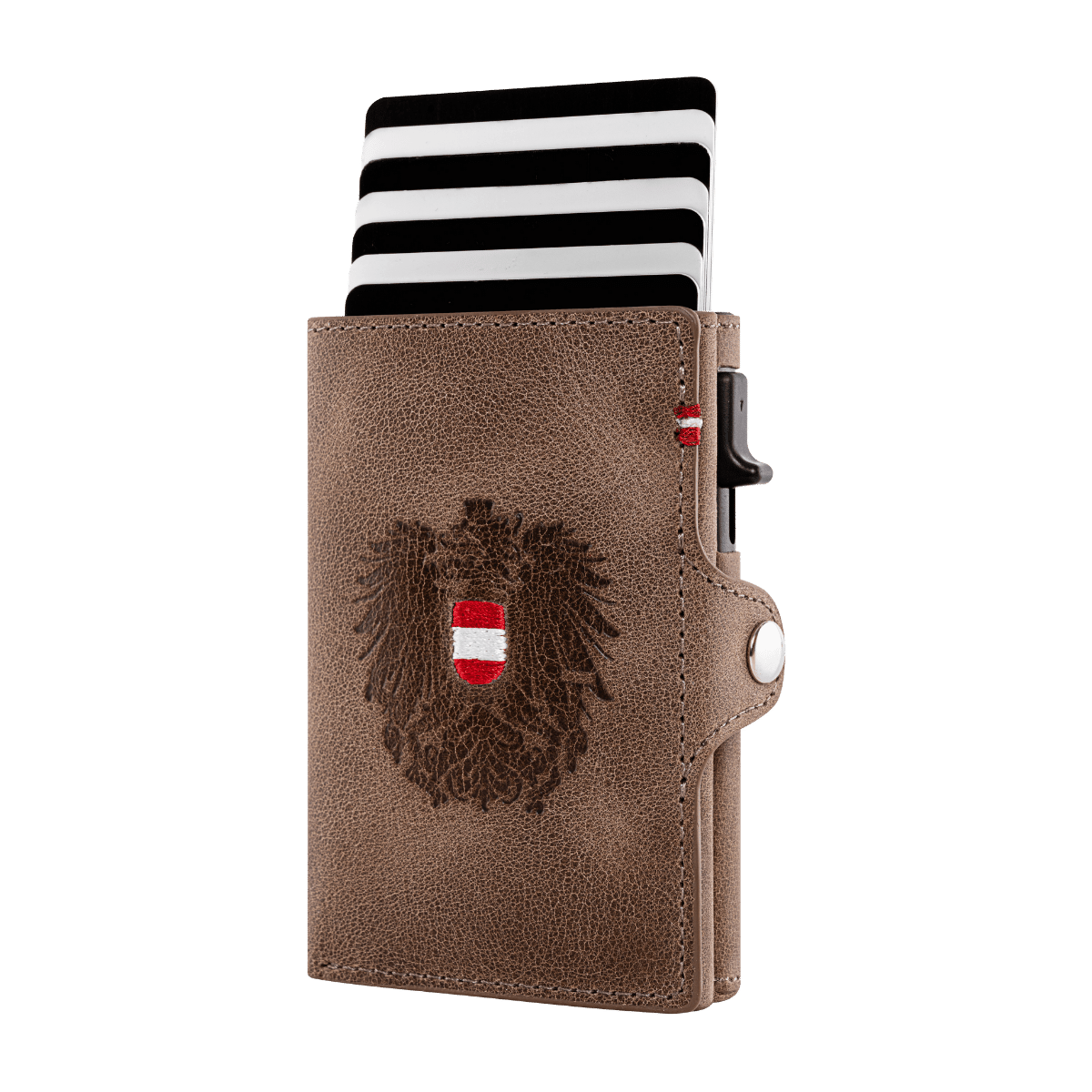 Österreich Smart Wallet Mokka Braun #Farbe_Mokka Braun