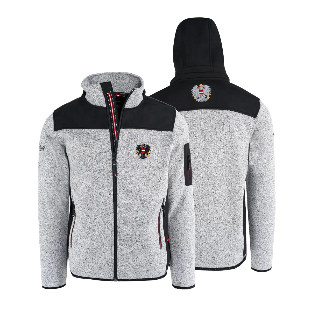 Österreich Softshell Fleece Jacke Hoamatkult