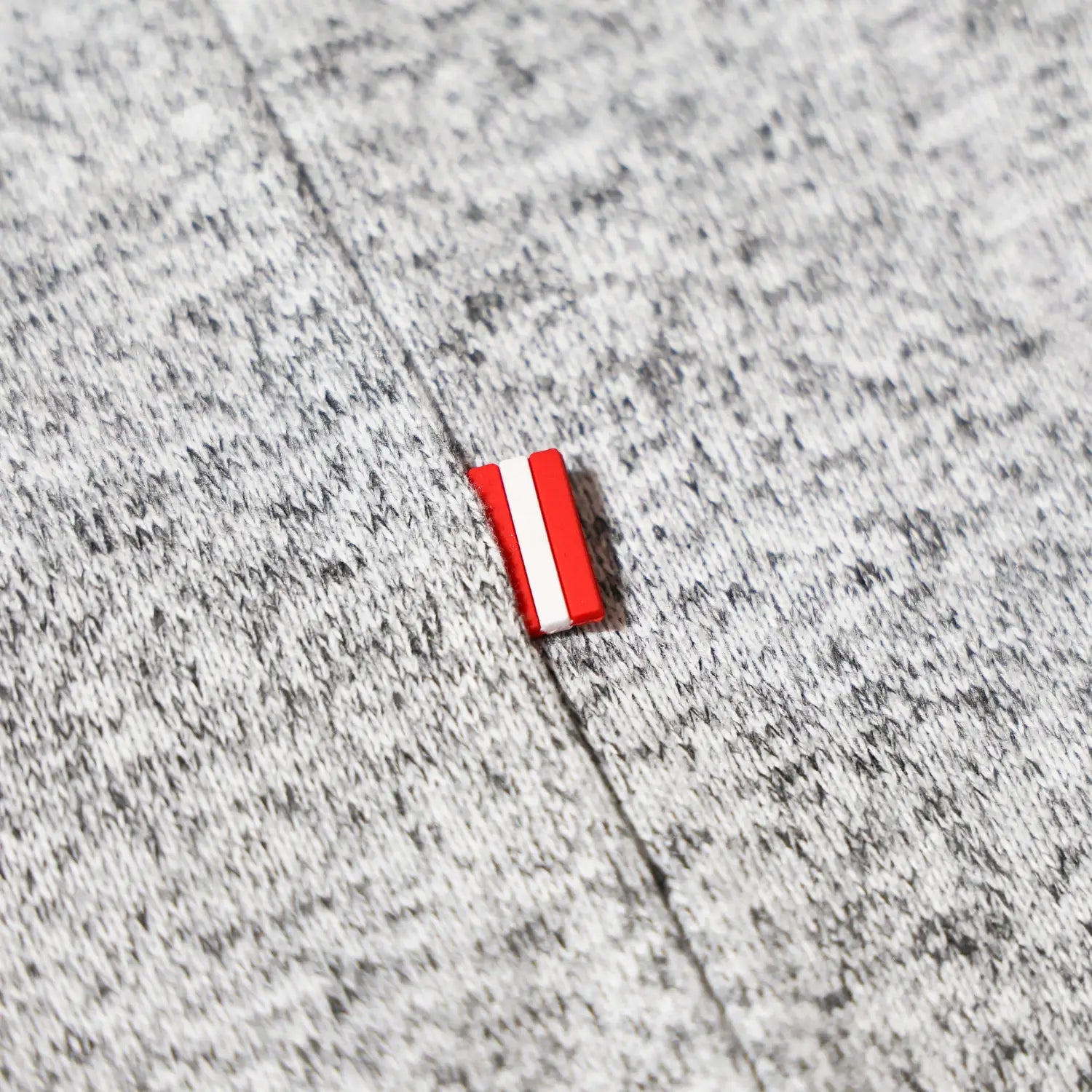 Österreich Strickfleece Jacke Label