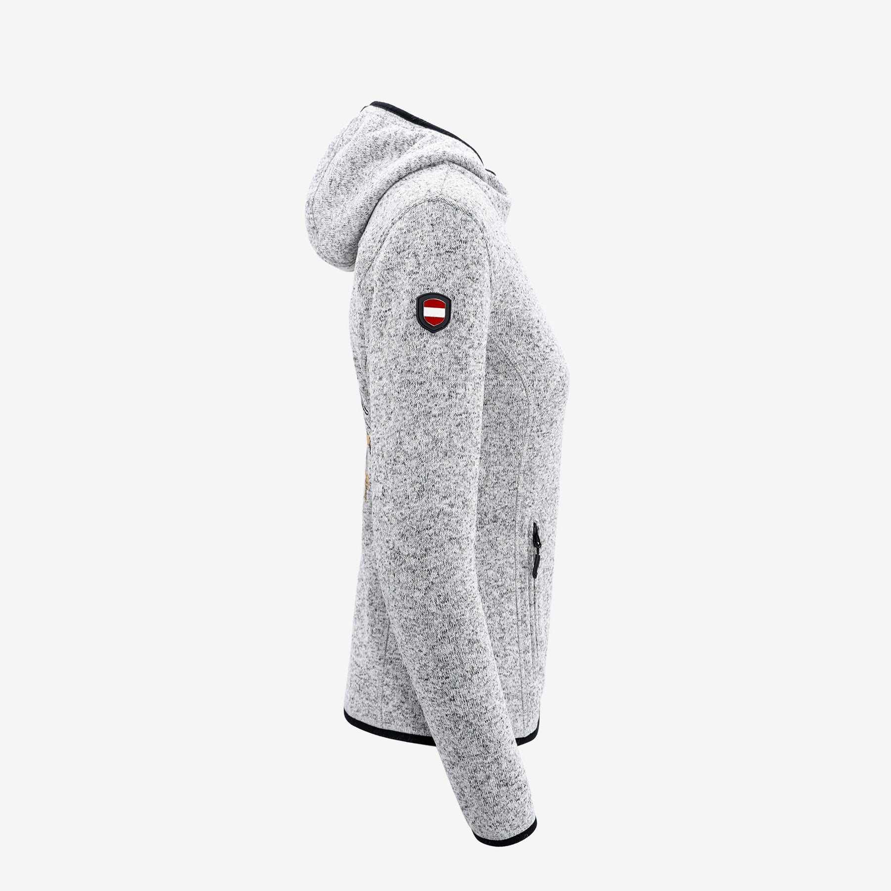 Geschenkpaket Muttertag - Kultjacke mit Kapuze und Glitzer T-Shirt