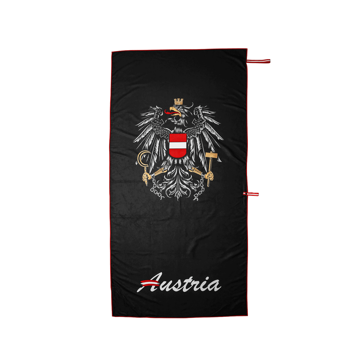 ÖSTERREICH WAPPEN STRANDTUCH