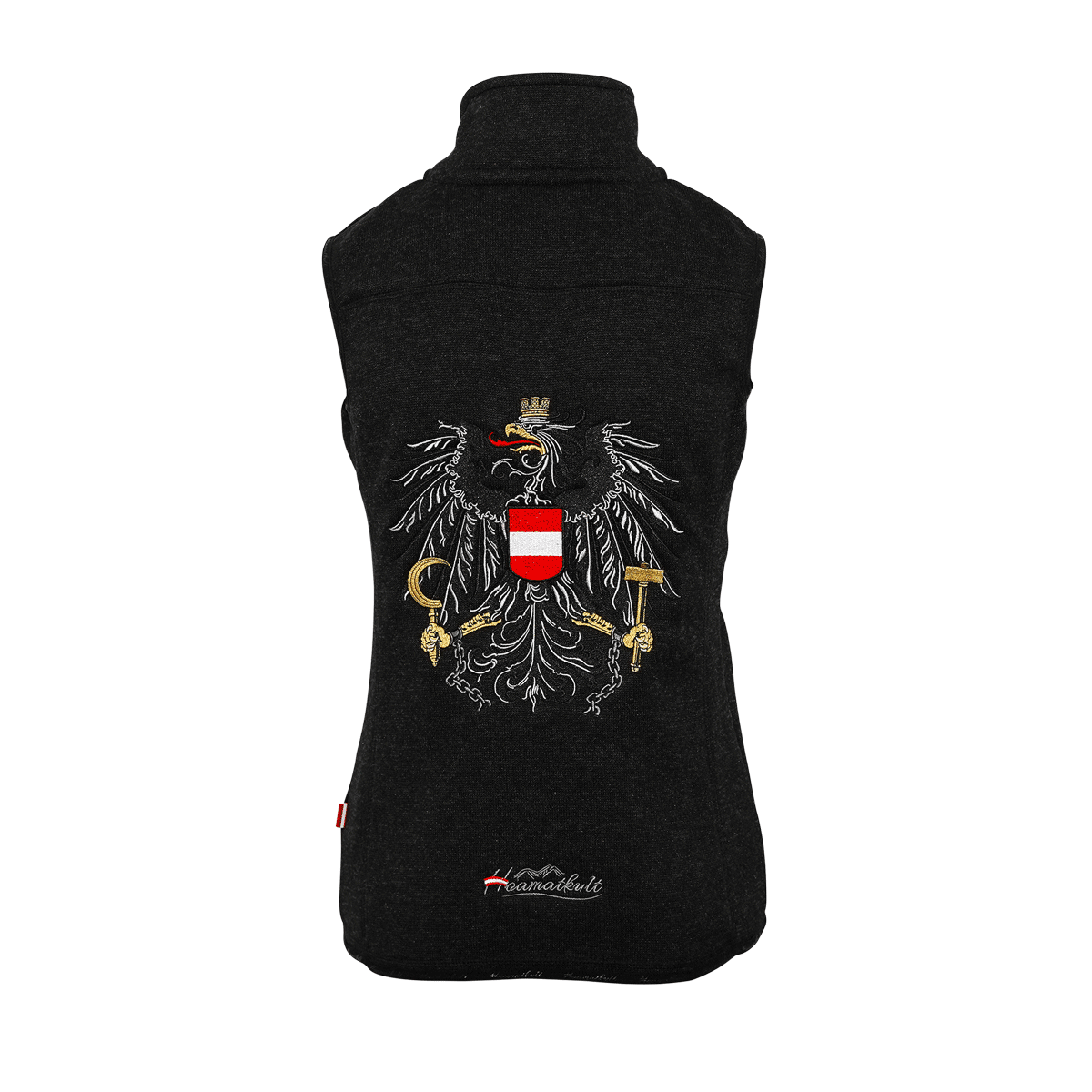 Österreich Wappen Strickfleece Gilet