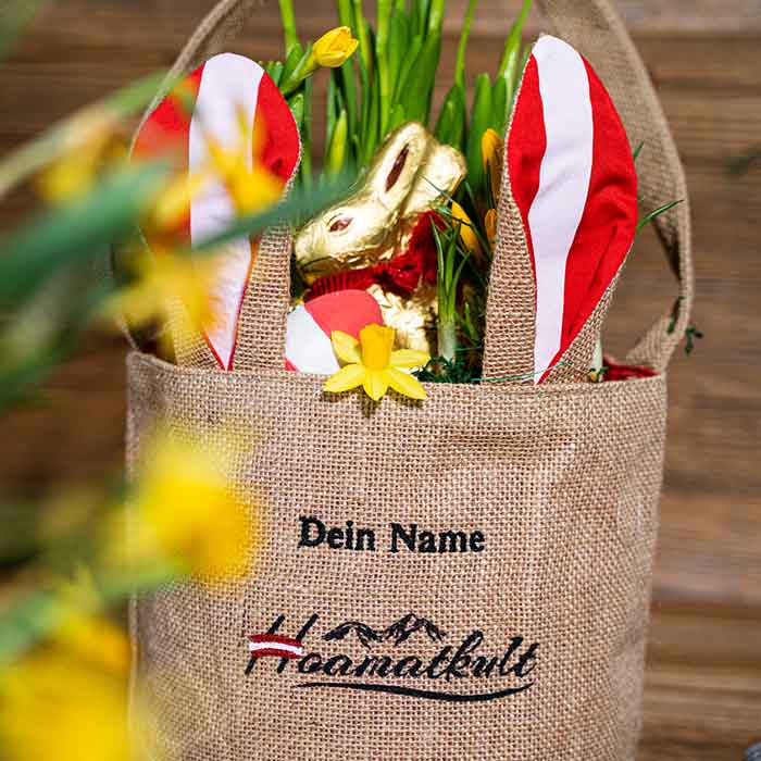 Osterkorb Hoamatkult