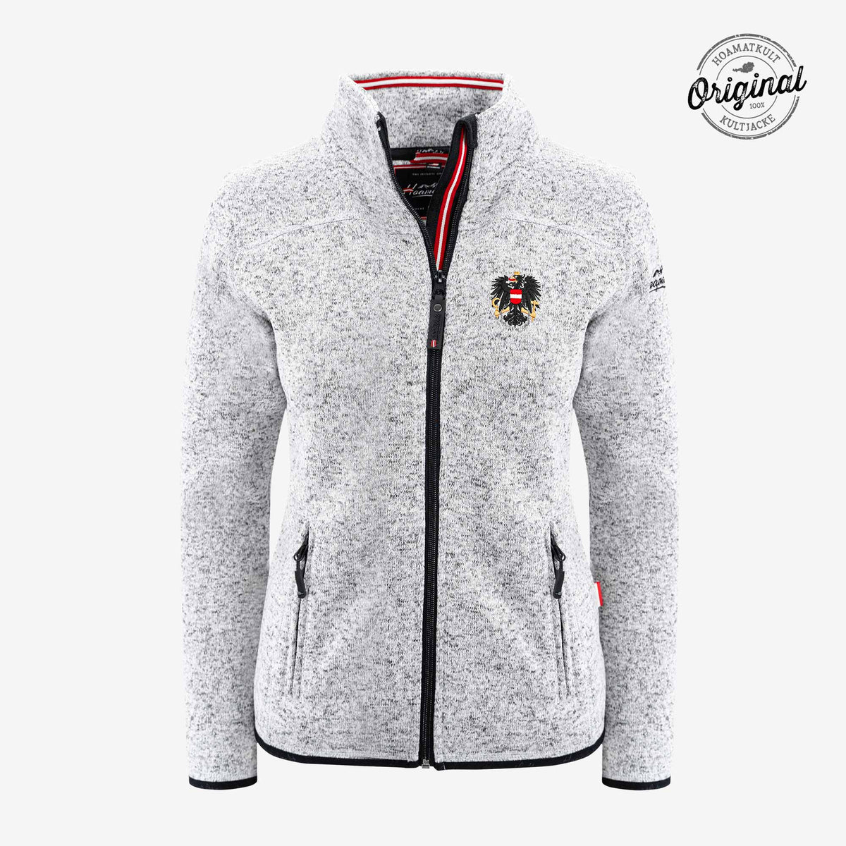 Österreich Kultjacke Damen grau kaufen #Farbe_Hellgrau