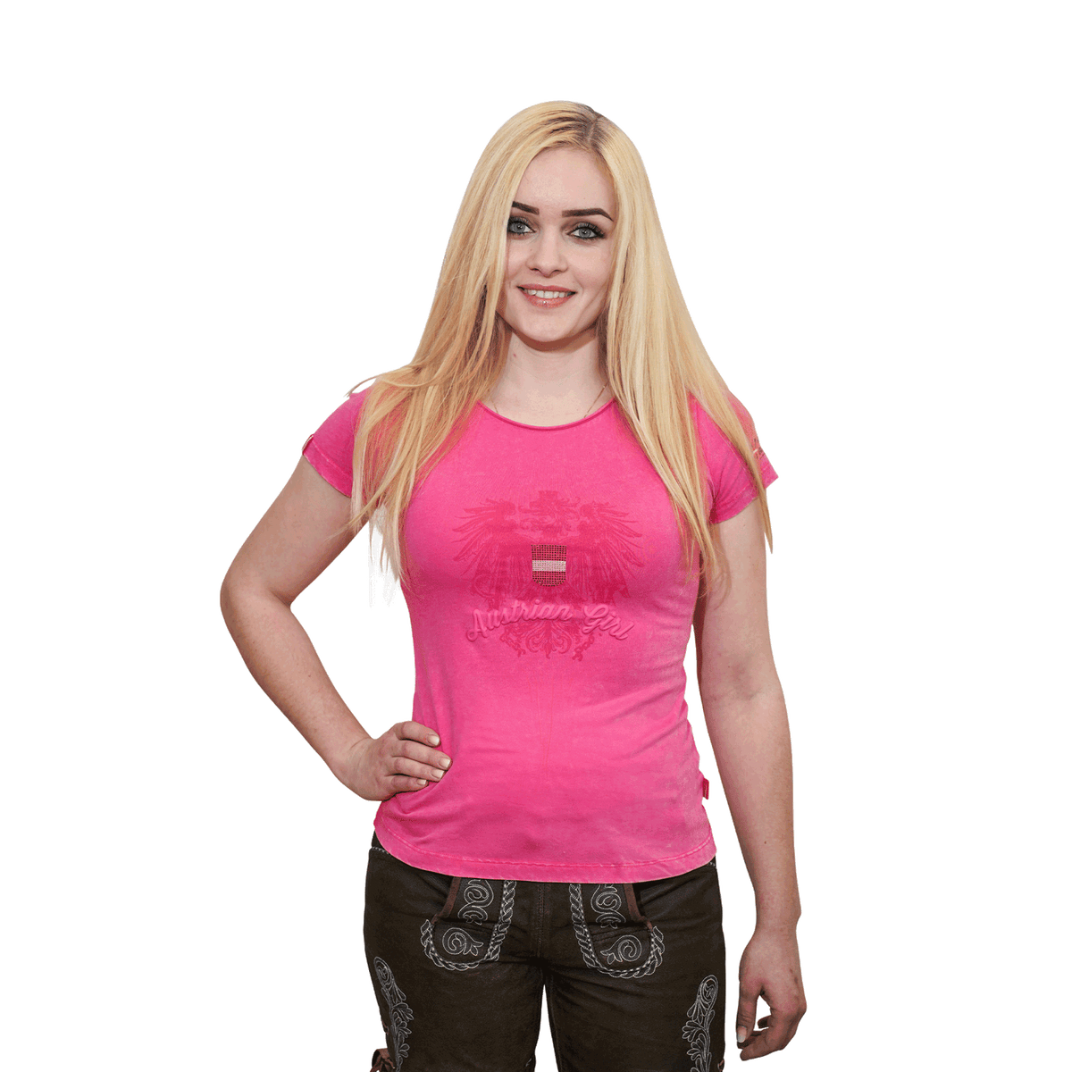 Pink Barbie T-Shirt Austrian Girl
