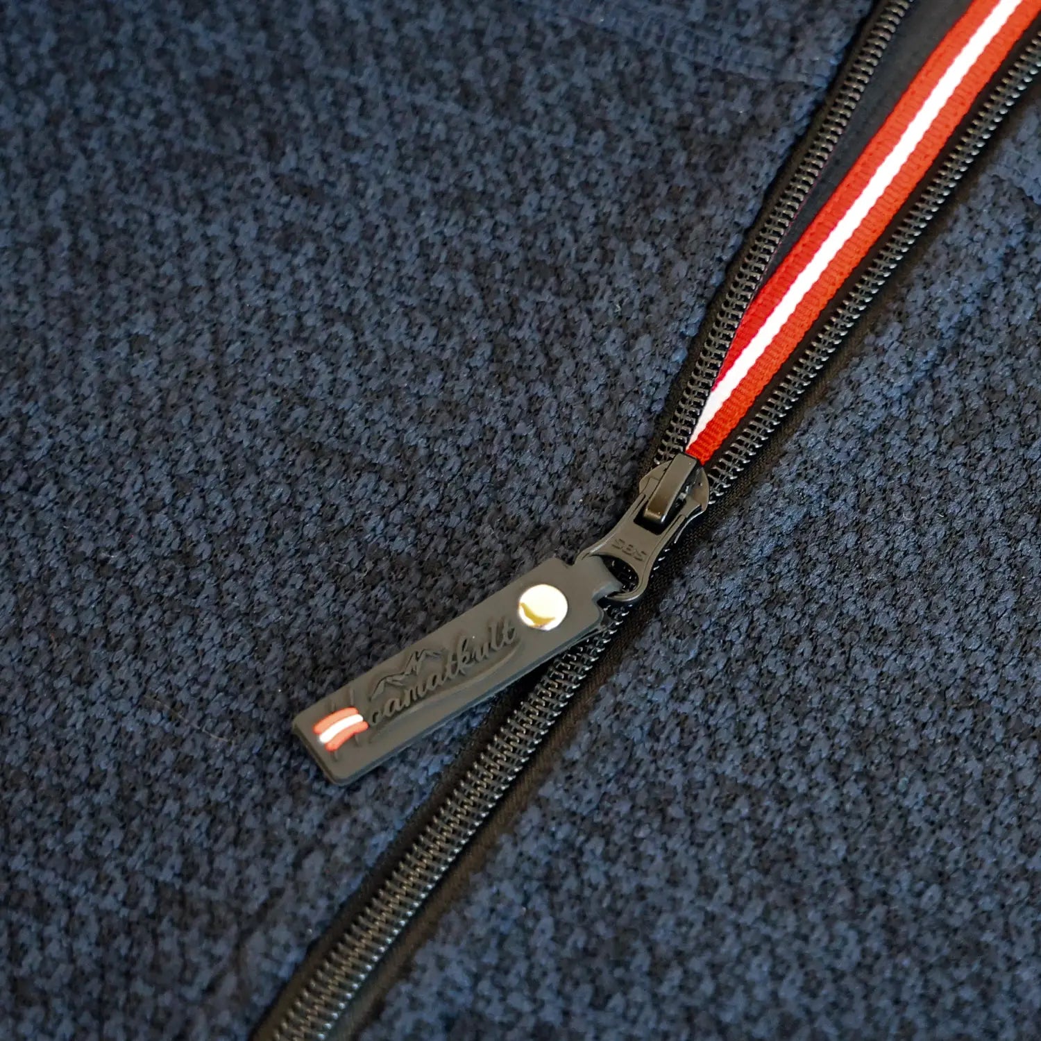 Österreich Kultjacke ohne Kapuze - Strickoptik