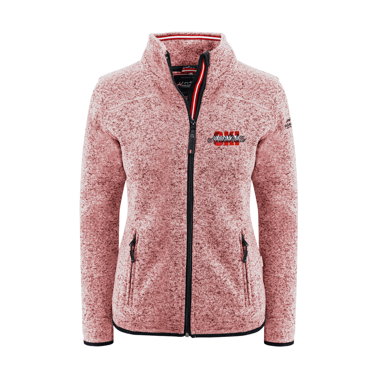 Rosa Austria Ski Jacke ohne Kapuze #Farbe_Rosa