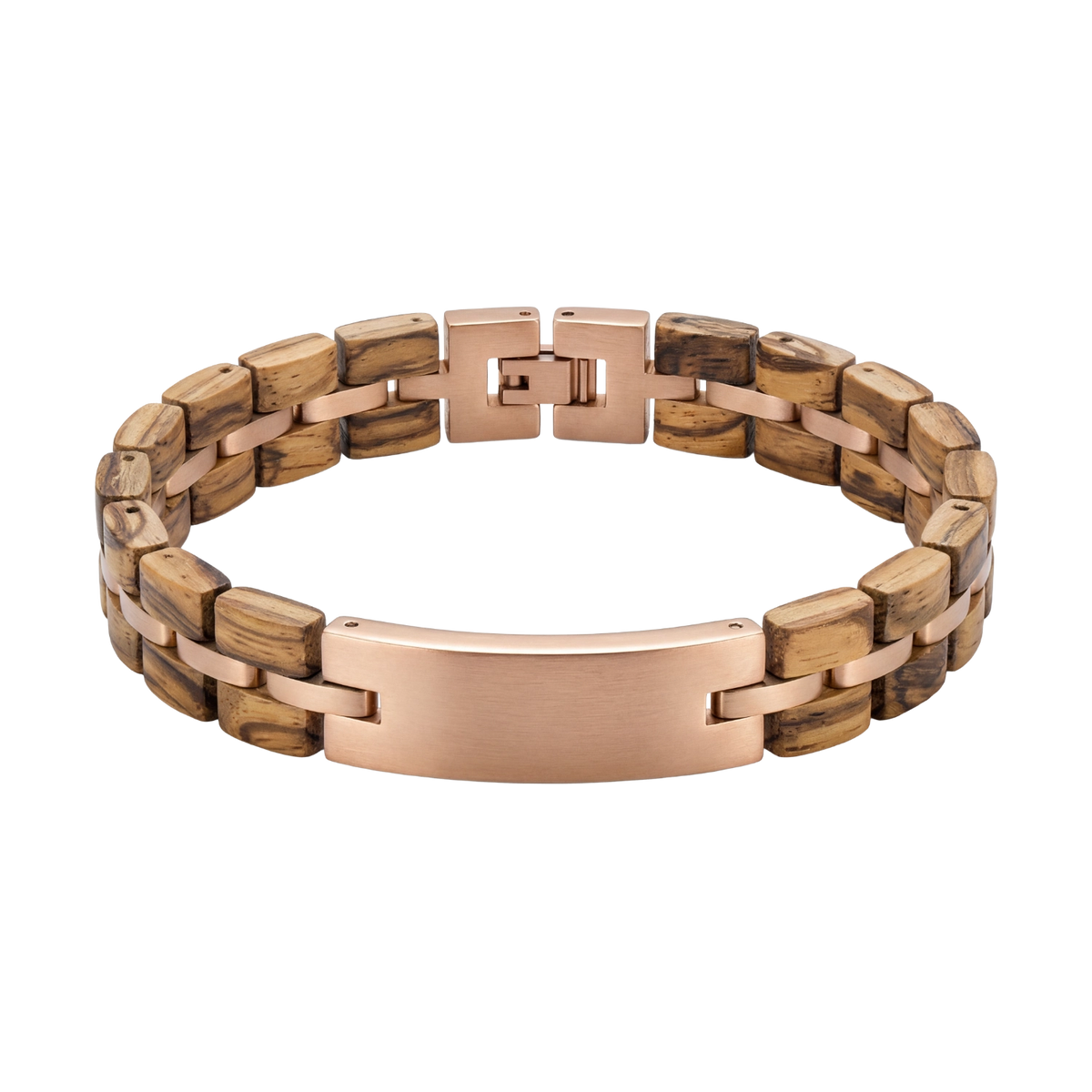 Rosa Edelstahl Armband Gravur