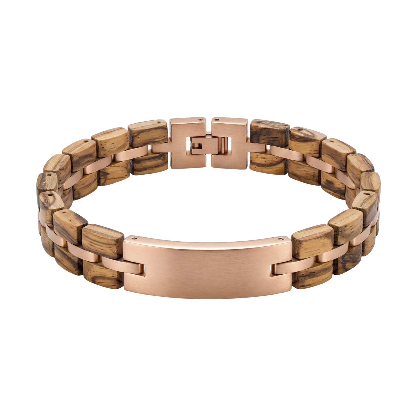 Rosa Edelstahl Armband Gravur