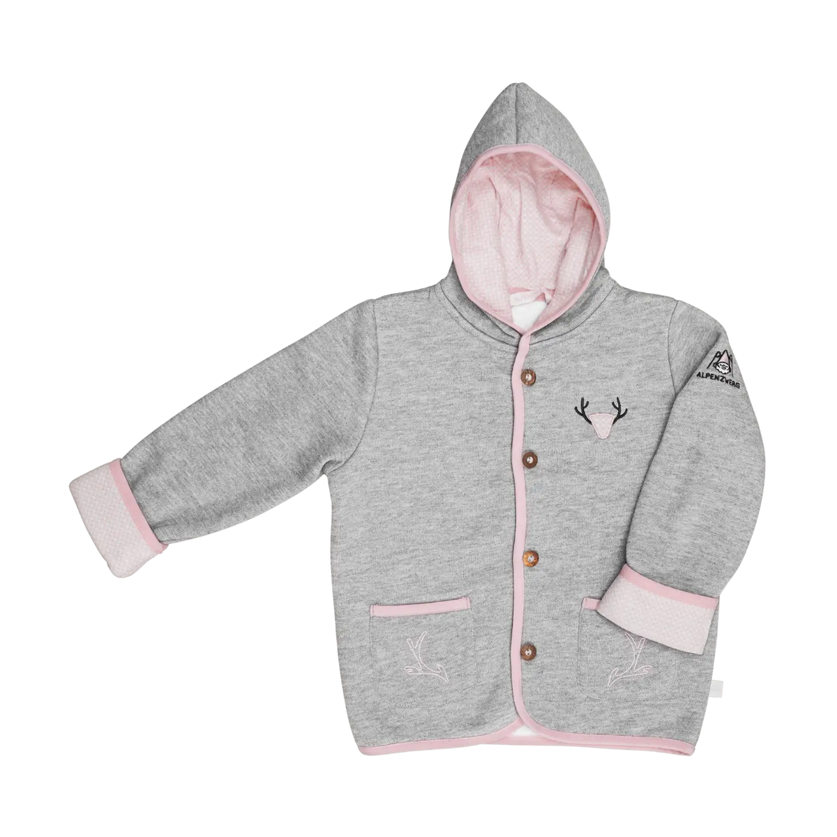 Rosa Mädchen Trachten Jacke Alpenzwerg