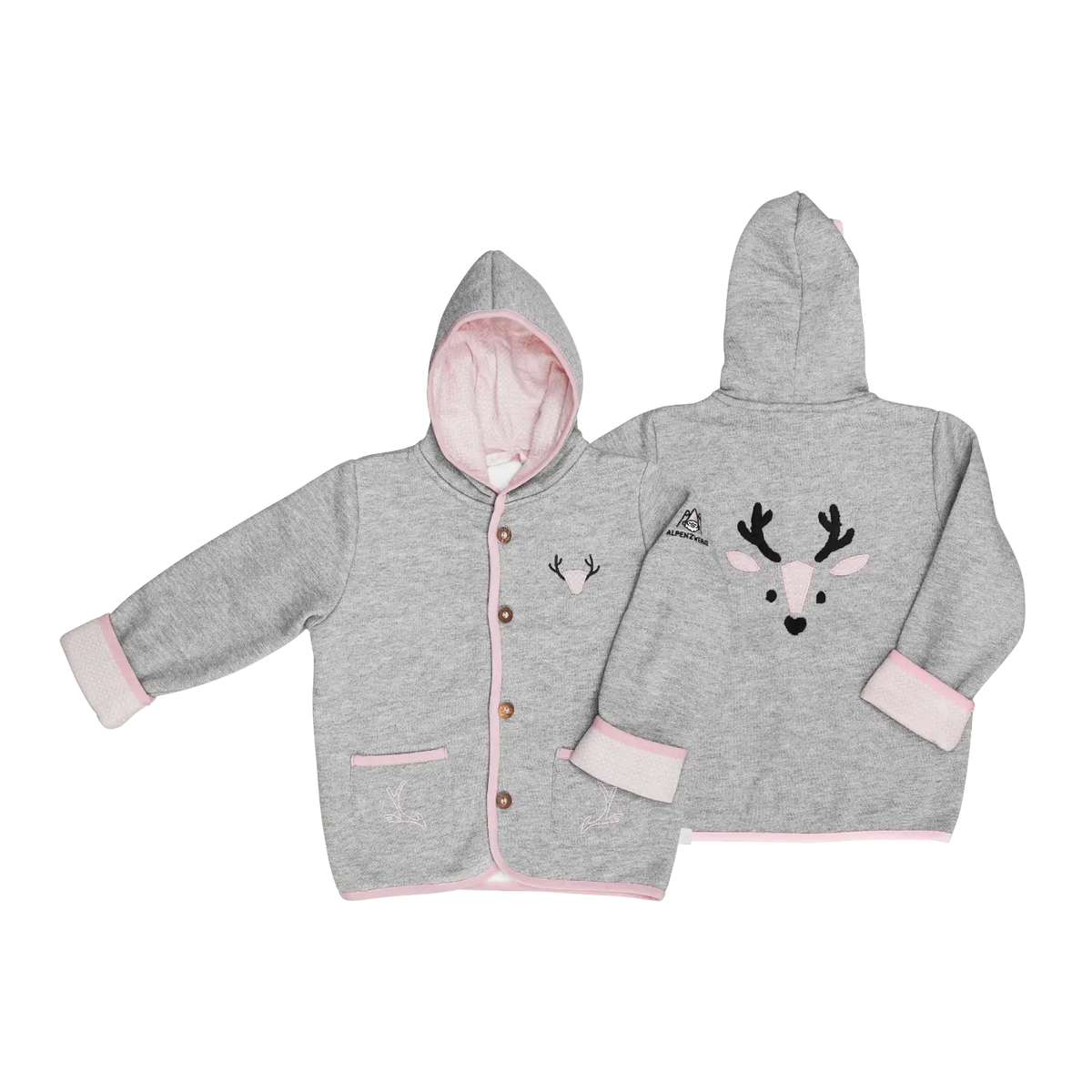 Rosa Trachten Weste Kinder